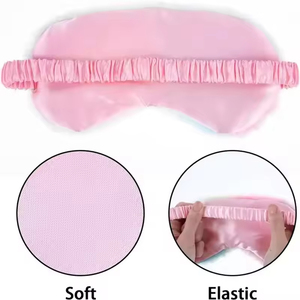 <span class=keywords><strong>Masque</strong></span> pour les <span class=keywords><strong>yeux</strong></span> en satin de soie de luxe OEKO-Tex100, 100% coton, sangle élastique, logo <span class=keywords><strong>personnalisé</strong></span>, <span class=keywords><strong>masque</strong></span> de sommeil de luxe - Product Image 2