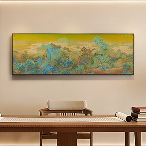 Dipinti Paesaggistici in Ottone Fatti a Mano, Adatti per Murales in Metallo Stile Cinese per Soggiorni e Hall di Hotel di Lusso - Product Image 2