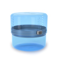 Conteneur de stockage alimentaire pliable et extensible, résistant aux morsures, pour la protection de la faune, idéal pour le camping et la randonnée