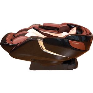 Silla de masaje con reposacabezas, multifuncional, Premium, vibratoria, gran contacto, color gris, azul, de cuero, con Manual - Product Image 2