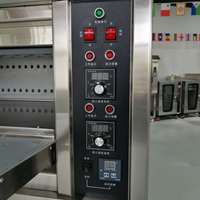 Four électrique commercial avec option de chauffage au gaz Deux trois quatre six neuf plaques pour la cuisson du pain de maïs dans les boulangeries