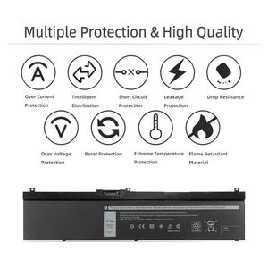 Batterie d'ordinateur portable NYFJH haute capacité 97Wh en gros pour <span class=keywords><strong>Dell</strong></span> <span class=keywords><strong>Precision</strong></span> 7330 7530 7540 <span class=keywords><strong>7730</strong></span> 7740 Series 0WNRC 00WNRC GW0K9 0GW0K9 - Product Image 6