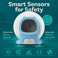 Multifunktionale Automatische Selbstreinigende Katzentoilette 65L+9L Extra Groß App-Steuerung Verbesserte Katzenklo-Roboter für Mehrere Katzen