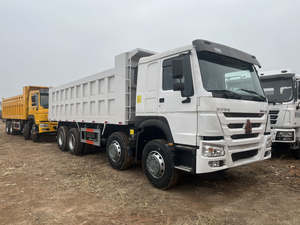 Precio bajo para la venta Howo 371 Dump 12 Wheeler 8x4 6x4 6 4 Sinotruk 371 Hp 30 35 40 50 Ton 40t Camión volquete - Product Image 6