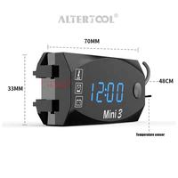 Alat ukur sistem badan, Voltmeter Elektronik motor dengan tampilan Digital modifikasi