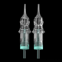Agujas de Cartucho Desechables SOLONG PMU EN17 RL Nano Square/micro42 Tamaños 0.20-0.35mm Esterilizadas en Caja para Cejas y Labios