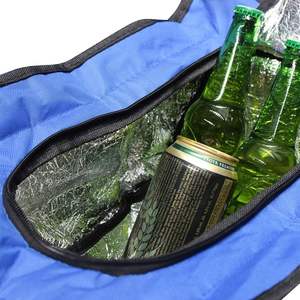 Venta al por mayor de sillas de campamento de playa plegables reclinables de doble asiento portátiles con paraguas y bolsa de hielo - Product Image 6