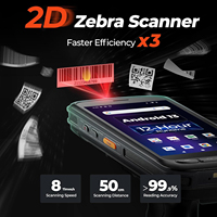 Lecteur RFID UHF C72, ordinateur portable, terminal de données mobiles, PDA, Android 13, processeur octa-core 2,3 GHz
