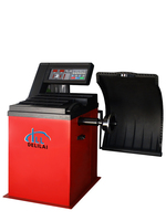 Équipement d'alignement de roues avec écran LCD, machine d'équilibrage de pneus 200 tr/min, capacité 60 kg pour l'entretien automobile mondial après-vente