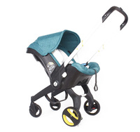 Poussette de luxe 4 en 1 pliable bidirectionnelle haute pour bébé, landau de paysage pour livraison directe