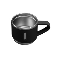 Gobelet à café de voyage de 500ml en acier inoxydable, bouteille d'eau isolée, ensemble de flacons à vide pour cadeau d'affaires