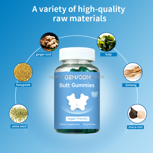 Gummies véganes pour femmes, complément alimentaire, 60 gummies, saveur baies et gingembre, OEM ODM. - Product Image 4