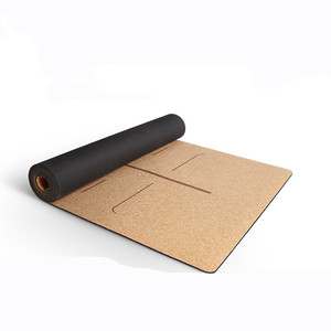 Diseñar su propio ecológico corcho grande <span class=keywords><strong>Yoga</strong></span> mate gimnasio - Product Image 2