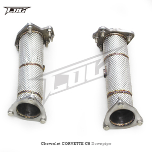 Tuyau d'échappement à valve personnalisé BOSKA de 3 pouces pour Chevrolet Corvette C8 Stingray Z51 E-Ray 6.2L LT2 2019-2025 OEM Valve - Product Image 3