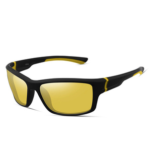 Lunettes de soleil sport rétro de haute qualité pour hommes, logo personnalisé, UV400, <span class=keywords><strong>pare</strong></span>-<span class=keywords><strong>brise</strong></span> disponible, bleu, blanc, or, rouge, PC pour l'extérieur - Product Image 6