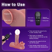 Vente en gros de vibrateurs réalistes en silicone, télécommandés, électriques, pour massage du point G, télescopiques, de grande taille, jouets sexuels féminins