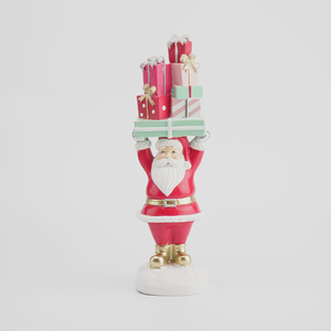 Cadeaux de Noël festifs, artisanat en résine 3D, 'Le Chef et l'Homme en pain d'épices', boîte-cadeau en forme de tête, cadeau promotionnel de Noël en dessin animé - Product Image 3