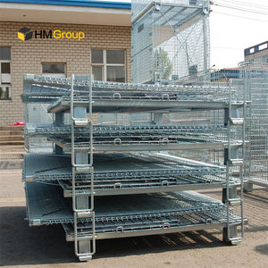 <span class=keywords><strong>Cage</strong></span> de stockage en métal en acier doux Q235 empilable de haute qualité personnalisée - Product Image 4