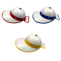 Casque de sécurité pour caddie de golf Efunist en plastique technique, grand bord, anti-collision, protection UV, léger et réglable