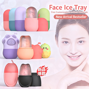 F1 Hàn Quốc chăm sóc da Silicone Ice mặt con lăn đường viền băng khuôn mặt massage Ice cho vẻ đẹp chăm sóc da Massager - Product Image 6
