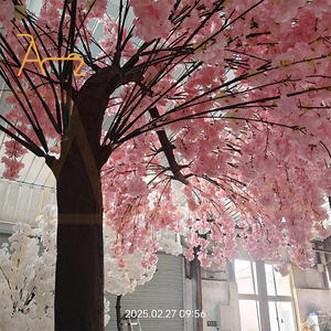Venta directa del fabricante, árbol grande de plástico, decoración para fiesta de boda, árbol Artificial de Año Nuevo, planta verde, árbol de Sakura - Product Image 3