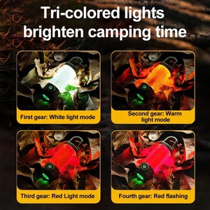 Luces LED Multifuncionales para Camping, Linternas Recargables, Luces Nocturnas Portátiles, Luces de Viaje Impermeables - Product Image 5