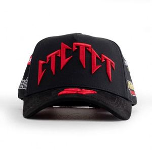 Casquettes en daim brodées personnalisées OEM/ODM Original Dandy G5 Barbas Beard Hats, casquettes structurées à 5 panneaux, style sportif - Product Image 4