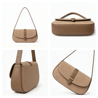 Luxus-Handtasche aus Echtleder mit Individueller Anpassung, Kissen-Handtasche im Minimalistischen Damendesign