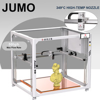 Imprimante 3D industrielle FDM Jumo 1000x1000x1000mm 100-500mm/s Klipper pour l'impression de prototypes de pare-chocs automobiles et de modèles d'outillage