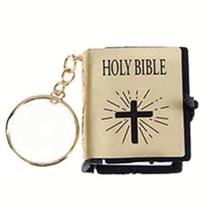 Llavero Cristiano con Mini Biblia en Inglés, Bonito y Religioso, Venta al Por Mayor - Product Image 4