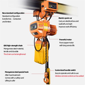 Palans électriques à chaîne en acier inoxydable neufs, chaîne simple/double, 500 kg, 1000 kg, prix du palan - Product Image 2