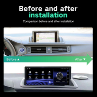 Écran tactile sans fil Carplay Android Auto 10.25 ''pour Lexus CT 2011-2019 Récepteur radio multimédia Unité principale