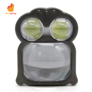 Nuevo modelo de foco de motocicleta personalizado con ojos de diablo dinámicos, faro delantero con forma de pingüino 3570 CSP, faros delanteros externos de 12V - Product Image 1