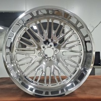 Jantes de camion polies forgées 4x4 tout-terrain 20x12 22x14 24x12 24x14 26x16 28x16 8x170 8x180 8x6.5 6x5.5 pour GMC Ford Chevy RAM