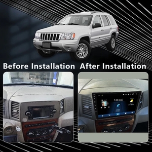 Android 11 marco estéreo Carplay Auto 8 Core para Jeep <span class=keywords><strong>Grandcherokee</strong></span> 2004-2007 Radio de coche 4G GPS reproductor Multimedia DSP IPS - Product Image 3