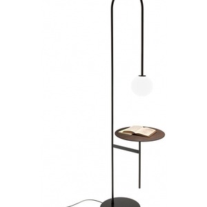 Nordic Minimalist Wrought Iron Floor <b>Lamp</b> Creative Personalized Design for Cozy Living Room <b>Study</b> Space Coffee <b>Table</b> Storage - Product Image 3