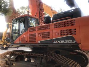 Excavadora de cadenas Doosan DX530LC usada, 53 toneladas, excavadora grande para minería, motor original, pocas horas, segunda mano, construcción pesada - Product Image 2