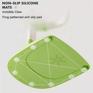 Support de <span class=keywords><strong>bain</strong></span> réglable <span class=keywords><strong>pour</strong></span> bébé fabriqué en usine avec tapis antidérapant, chaise de <span class=keywords><strong>bain</strong></span> pliable, support de <span class=keywords><strong>bain</strong></span> grenouille - Product Image 6