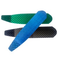 Lames de nage en fibre de carbone à tissage carré 24K, logo personnalisé en usine, lames de rechange pour la plongée libre et la pêche sous-marine