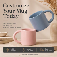 Tasse à café en céramique mate avec logo personnalisé, style coréen, en grès, pour thé, OEM ODM, idéale pour hôtel, café, bureau