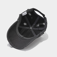 Gorra de béisbol para exteriores de algodón lavado bordado Gorra desgastada vintage Nuevos sombreros de moda