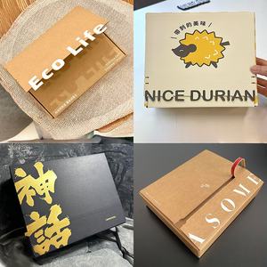 Custom High Quality Paper <b>Box</b> Print Logo Corrugated <b>Foldable</b> Bulk Wholesale - Product Image 3