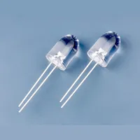10mm Bullet DIP Led Diode avec Lentille Claire de l'Eau