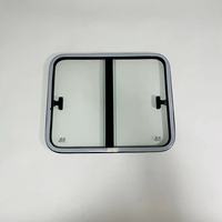 Cadre de fenêtre coulissante en verre trempé pour machine de construction en aluminium, excavatrice, chargeuse sur pneus, chargeuse à direction