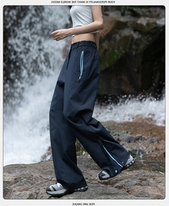 <span class=keywords><strong>Pantalon</strong></span> d'escalade respirant taille haute à séchage rapide pour femmes-<span class=keywords><strong>Pantalon</strong></span> de sport de plein air décontracté <span class=keywords><strong>imperméable</strong></span> coupe-vent mince pour la <span class=keywords><strong>randonnée</strong></span> - Product Image 5