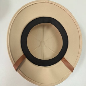 Groothandel Vintage Pith Hoed Zonnehoed voor Safari & Buitenavonturen Klassieke Koloniale Stijl Explorer Hoed met Lederen Band - Product Image 4