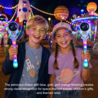 OEM 9 LED Baguette Lumineuse Rotative Astronaute, Projecteur Galaxie, Jouet pour Enfants, Cadeau d'Anniversaire, Fête, Concert, Vente en Gros d'Été