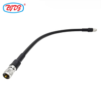 Werkseitig N Typ/UHF SO-239 PL259/4.3-10 MINI DIN/7/16 DIN-Stecker Buchse 90 Grad für 1/2 "super flexible Kabel baugruppe