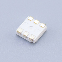 LED SMD 5050 à haute luminosité, blanc chaud, 0,2 W, dimmable, angle de vision de 120°, puce lumineuse, diode, perles de lampe