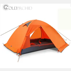 Heißer Verkauf wasserdichter 4 Personen Outdoor Camping Rucksack Oxford Zelt